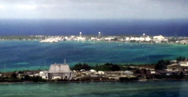 Kwajalein from the air