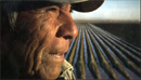 Native American farmer with irrigation